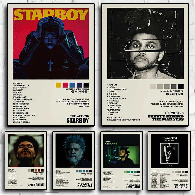 Weeknd Collection The Weeknd Collection – Goated Poster